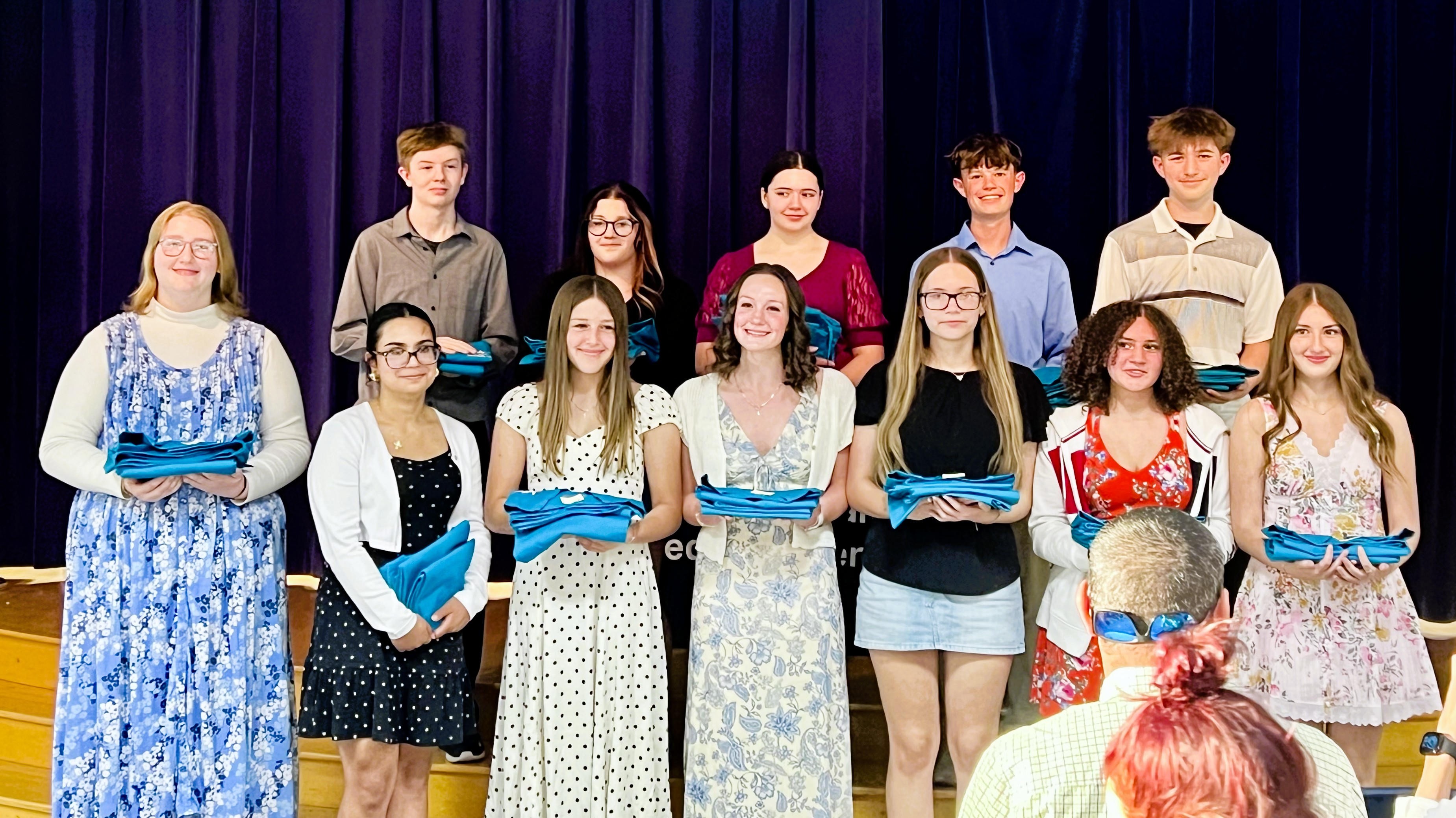 BioMed Celebrates Sophomore Class at Scrub Ceremony